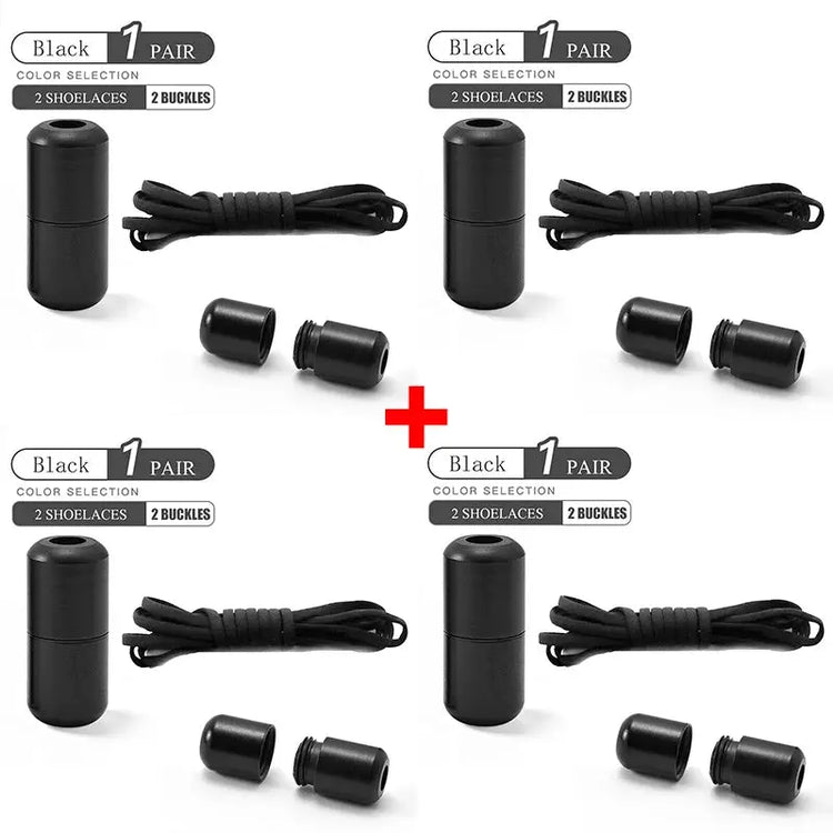 Lacci elastici senza nodi, lacci semicircolari per scarpe da ginnastica - My Hashtag Shop