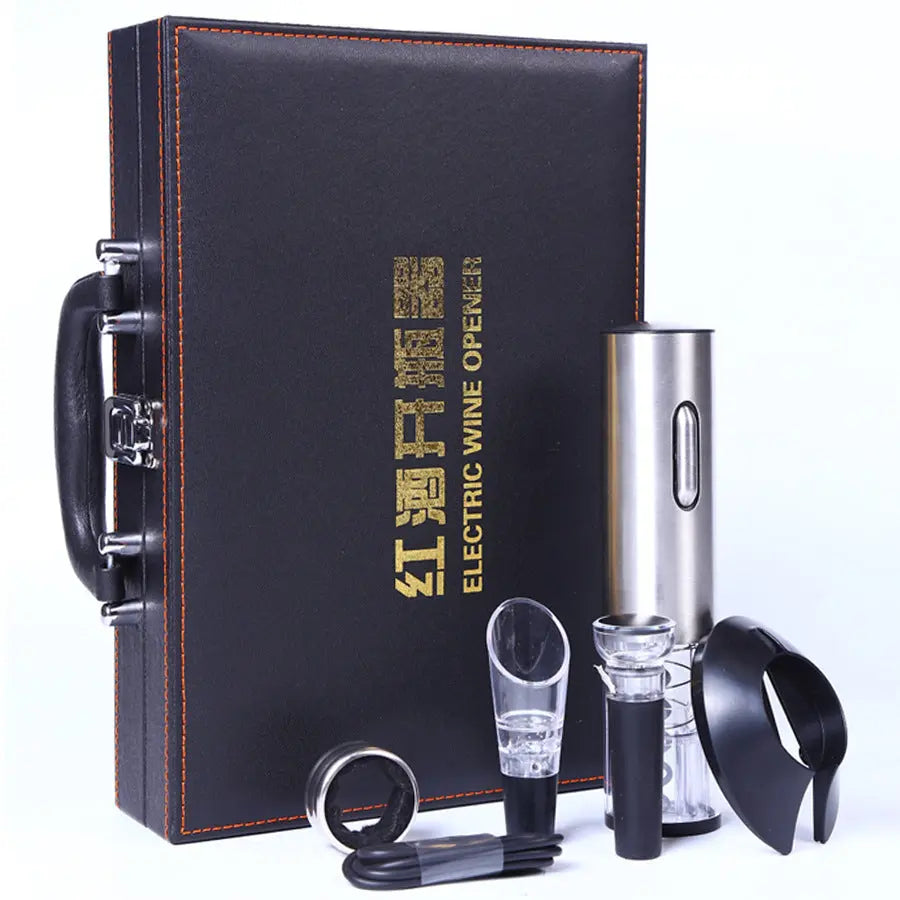 Electric Wine Opener Rechargeable Automatic Corkscrew Creative Wine Bottle Opener With USB Charging Cable Suit For Home Uso AliExpress