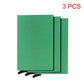 HOMEFISH Portable Metal Card Holder, Slim Mini Wallet, Simple Coin Purse for Men and Women