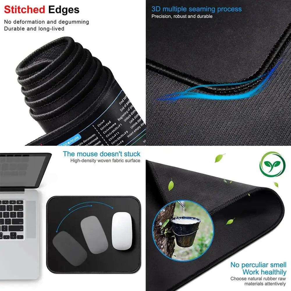 Fighter jet Mouse Pad Airplane Large Rubber Anti-slip Keyboard Table Mats Gaming Office Mousepads XXL Game Laptop Long Desk Mat - My Hashtag Shop
