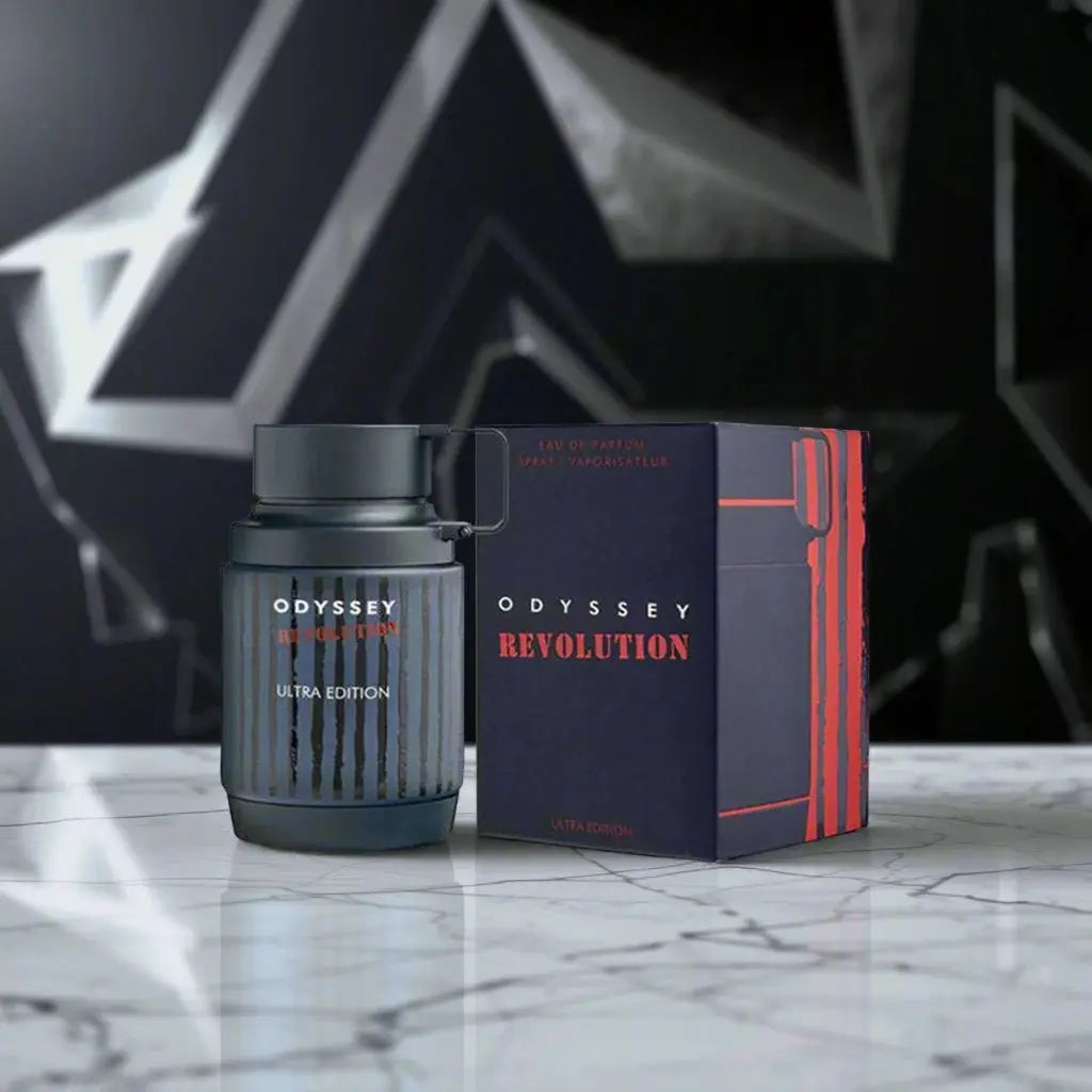 Armaf Odyssey Eau De Montagne and Revolution Ultra Edition EDP 3.4oz 100ml Long Lasting Unisex Woody Vanilla Perfume Gift - HASHTAG