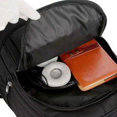 Spring New Backpack, Leisure Business Travel Backpack, Large Capacity Junior High School Bag, Computer Men's Bag (Zipper Direction Assorted Varieties) HASHTAG