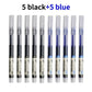 Needle-Point Gel Pens – Smooth Quick-Dry Liquid Ink Pens, Uses for School Note-Taking, Office Writing & Journaling