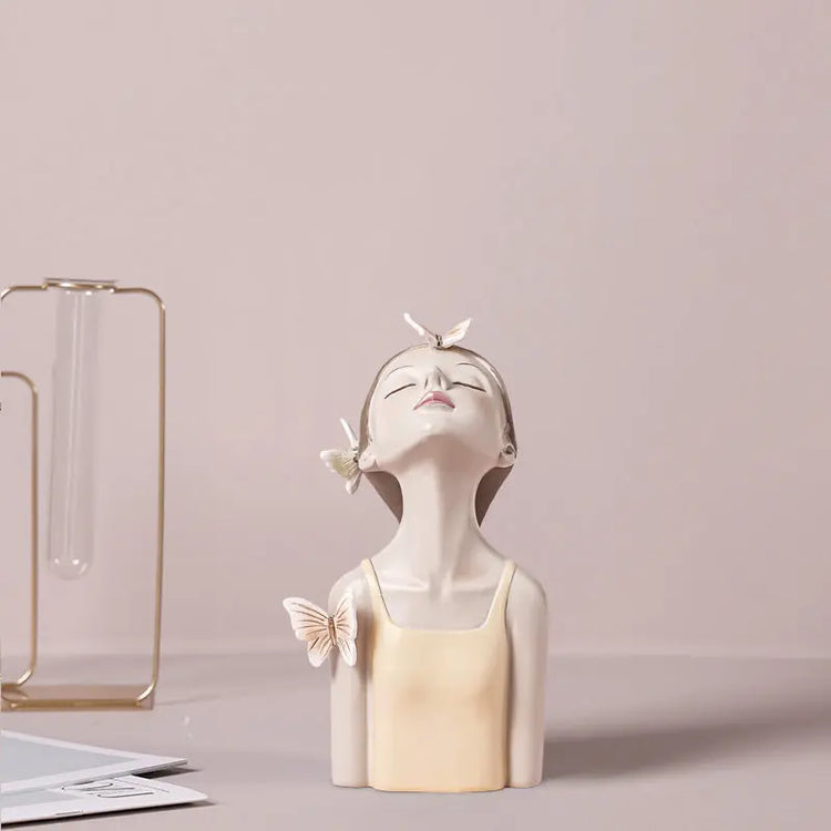 Bubble Girl Resin Ornaments Nordic Creative Home Liebe - Making Life Easier