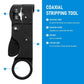 1PCS Ethernet Cable Stripper RJ45 Cat5 Cat6 Network Hand Tool Pliers Line UTP FTP Coax Coaxial Cutter Wire Stripping Tool