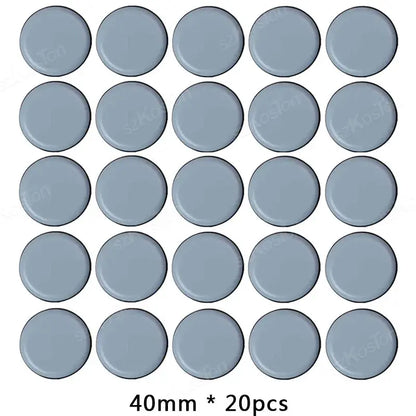 20PCS Furniture Slider Pads Table Chair Leg Sliding Block Anti Scratch Easy Move Heavy Furniture Leg Mat Thickened Moving Pads - HASHTAG