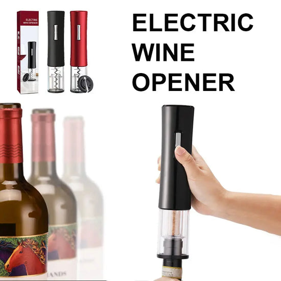 Electric Wine Opener Rechargeable Automatic Corkscrew Creative Wine Bottle Opener With USB Charging Cable Suit For Home Uso AliExpress