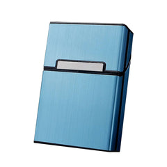 Personalized Name Cigarette Box - Metal Case for Waterproof Cigarette Preservation Men's Custom Box Ideal Friend Birthday Gifts HASHTAG BAR TABACCHI