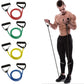 Resistance Bands With Handles, Exercise Bands, Workout Bands With Handles For Men Women, Strength Training Equipment At Home - HASHTAG