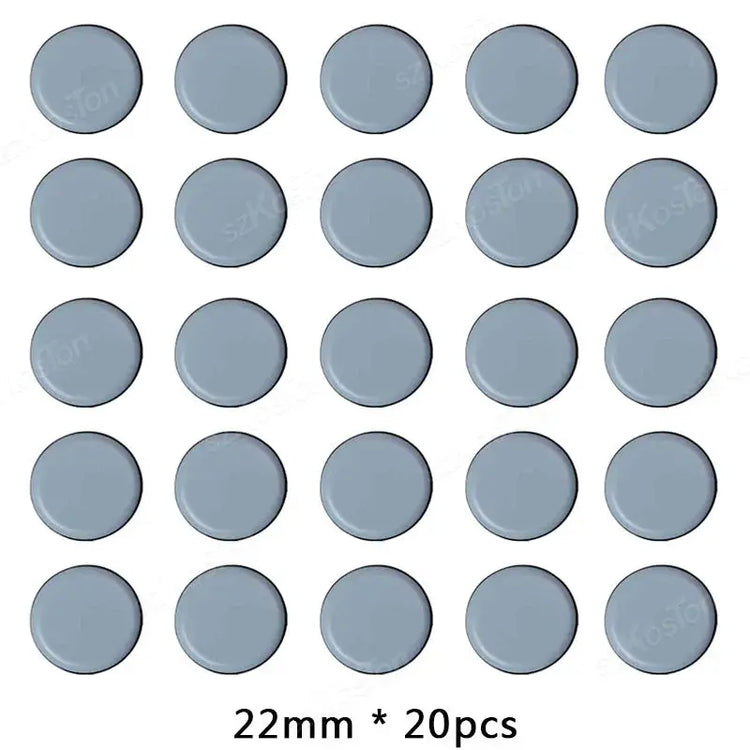 20PCS Furniture Slider Pads Table Chair Leg Sliding Block Anti Scratch Easy Move Heavy Furniture Leg Mat Thickened Moving Pads - HASHTAG