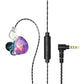 3.5MM Headset Music Earbuds In Ear With Mic Original QKZ AK6 Copper Driver HiFi Wired Earphone Race Sport Headphone Bass Stereo 