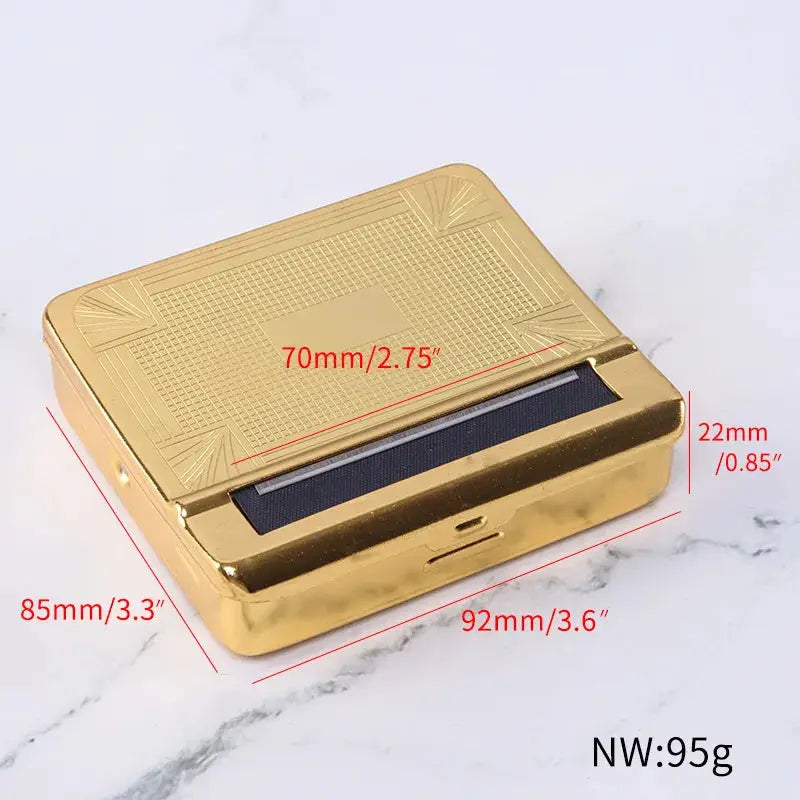 Durable Tobacco Box 70/78/110mm Paper Rolling Machine Semi Automatic Cigarette Maker for Storing Lighter Smoking Pipe Accessory - HASHTAG