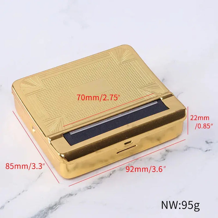 Durable Tobacco Box 70/78/110mm Paper Rolling Machine Semi Automatic Cigarette Maker for Storing Lighter Smoking Pipe Accessory - HASHTAG