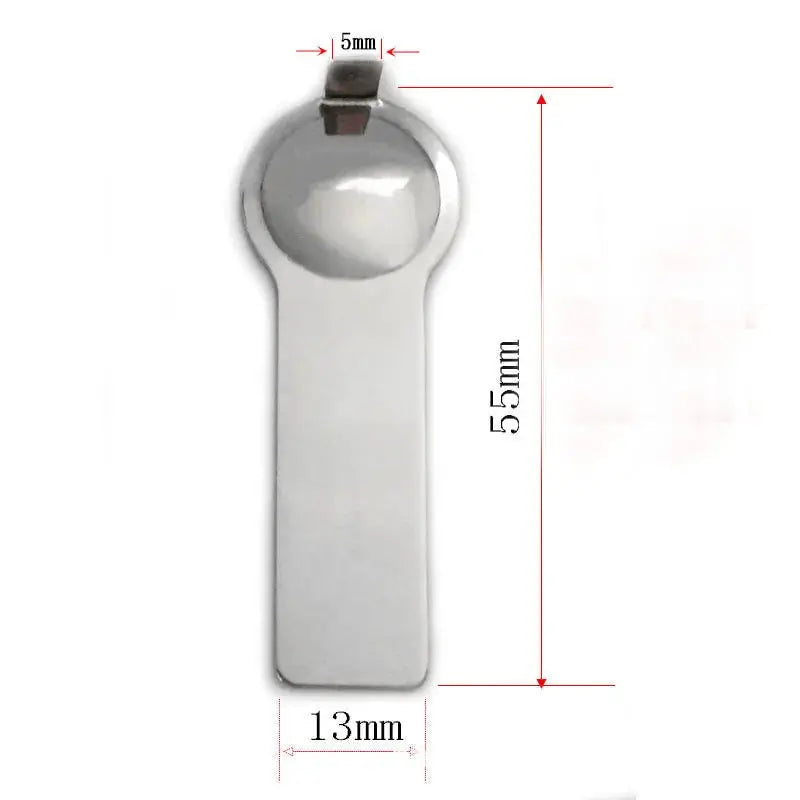 Trendy Square Italy Stainless Steel Bracelets For Women Men HipHop Metal Italian Modules Stretchable Gift Birthday Party Jewelry HASHTAG