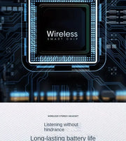 39 Luminous Wireless Headphones with Plug-in,