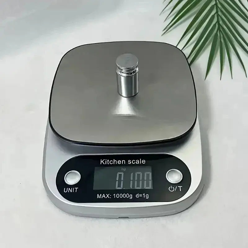 1pc Accurate Digital Kitchen Scale for Cooking and Baking - 22lb Capacity in Grams and Ounces Perfect for Coffee Meat and More - HASHTAG