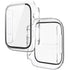 Tempered Glass+Cover for Apple Watch 11 10 9 8 7 46Mm 42Mm PC Bumper Screen Protector Case Iwatch Series 7 6 5 4 SE3 44 40 45Mm