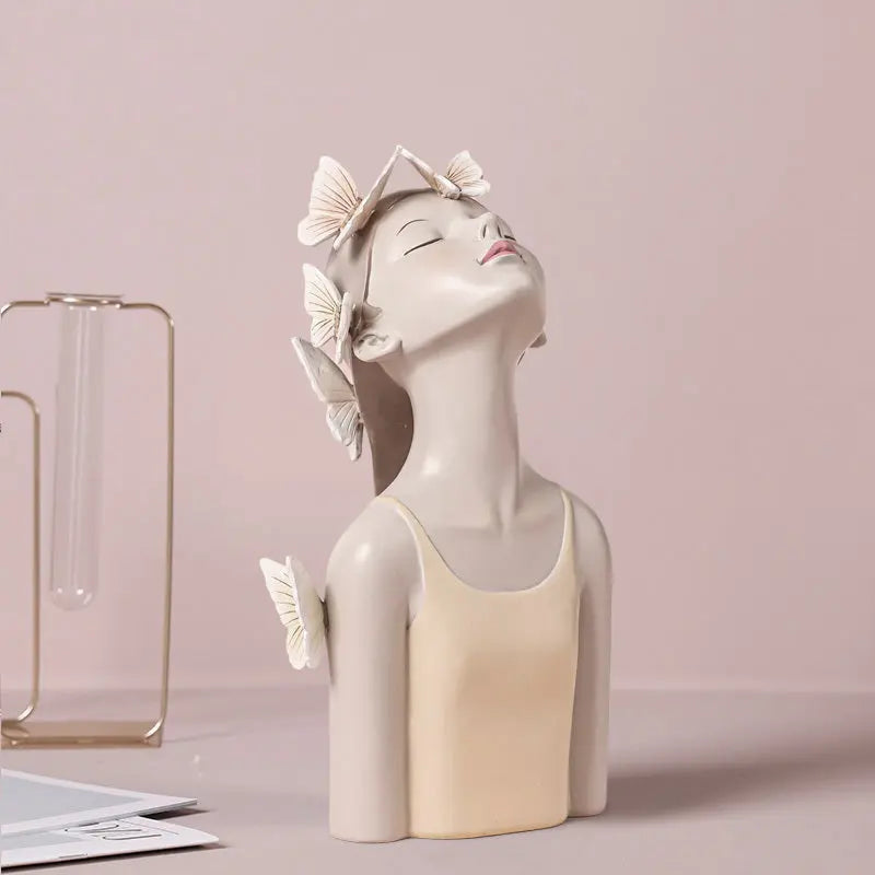 Bubble Girl Resin Ornaments Nordic Creative Home Liebe - Making Life Easier