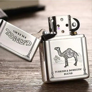 2025 new High end kerosene lighter, Camel windproof kerosene customized lighter, can be connected to DIY customization HASHTAG BAR TABACCHI
