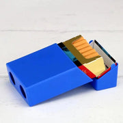 U1JB Multi Color Plastic Cigarette Box Portable Thin Cigar for Case Pocket Smoking Holder Anti-Collision Storage Container HASHTAG BAR TABACCHI