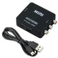 Grwibeou RCA AV to HDMI Converter High Quality HD 1080P AV 2 HDMI Adapter For TV X box PS4 PC DVD Projector AV To HDMI Converter - HASHTAG