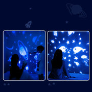 Galaxy Star Projector Starry Sky Night Light Astronaut Lamp Room Decr Gift Child Kids Baby Christmas Spaceman Projection HASHTAG BAR TABACCHI
