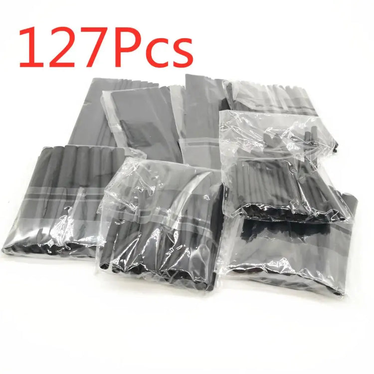 127-750pcs Heat-shrink Tubing Thermoresistant Tube Heat Shrink Wrapping Kit Electrical Connection Wire Cable Insulation Sleeving - HASHTAG