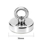 Super Strong Neodymium Fishing Magnets Heavy Duty imanes Magnet with Countersunk Hole Eyebolt for Salvage Magnetic Fishing - HASHTAG