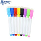 8PC Magnetic Colorful Whiteboard Pen Black White Board Markers Built In Eraser School Supply children&