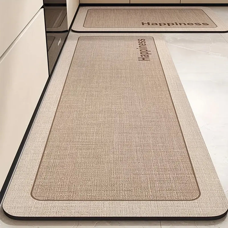 Vintage Style Earth Mat - Ultra Absorbent, Non-Slip Safety Mat for Bathroom, Kitchen, Prevents Slipping. - HASHTAG