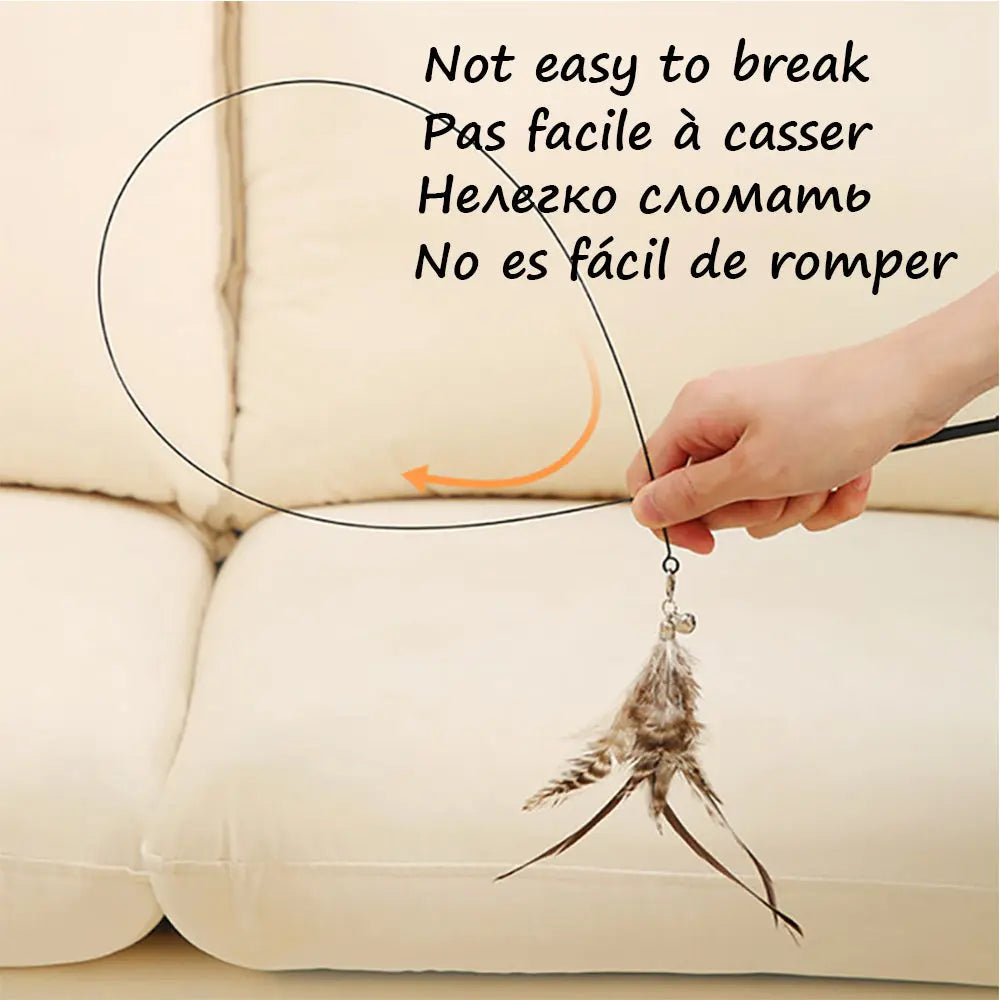 Detachable Wire Rod Sucker Cat Stick AliExpress