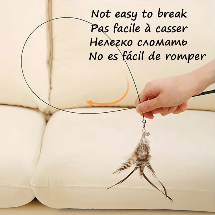 Detachable Wire Rod Sucker Cat Stick AliExpress