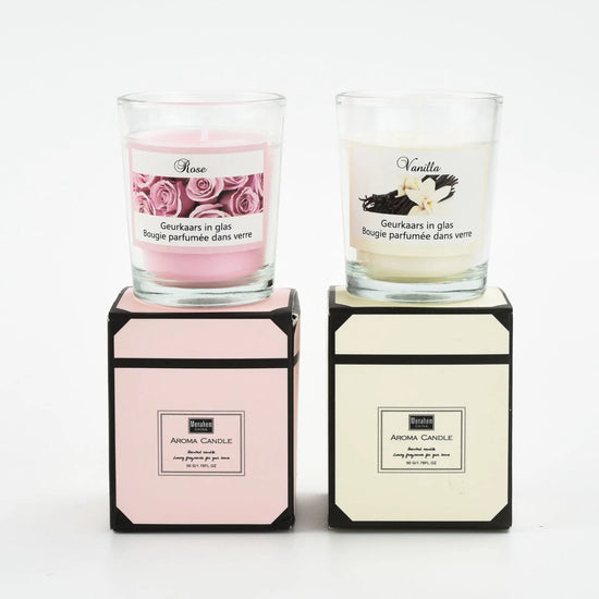 Candles Aromatherapy Glass Romantic Fragrance Liebe - Making Life Easier