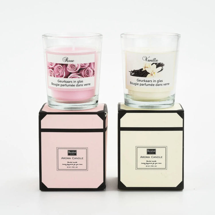 Candles Aromatherapy Glass Romantic Fragrance Liebe - Making Life Easier
