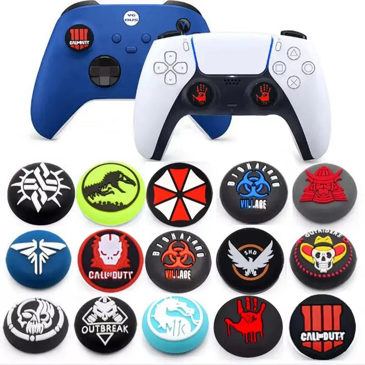Thumb Stick Grip Cap Thumbstick Joystick Cover Case For Sony Dualshock 5/4/3 PS5 PS4 PS3 Slim Xbox 360 NS Switch Pro Controller - HASHTAG