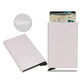 HOMEFISH Portable Metal Card Holder, Slim Mini Wallet, Simple Coin Purse for Men and Women HASHTAG
