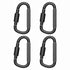 4-6PCS Carabiner Set For Key Camping Survival EDC Outdoor Keychain Clip Alloy Aluminum Tactical Caribiner Hook Karabiners - HASHTAG