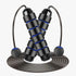 With Ball Bearings Adjustable Tangle-Free Speed Wire Jump Rope Workout with Foam Handles for Fitness Home Workouts and Slim Body