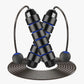 With Ball Bearings Adjustable Tangle-Free Speed Wire Jump Rope Workout with Foam Handles for Fitness Home Workouts and Slim Body