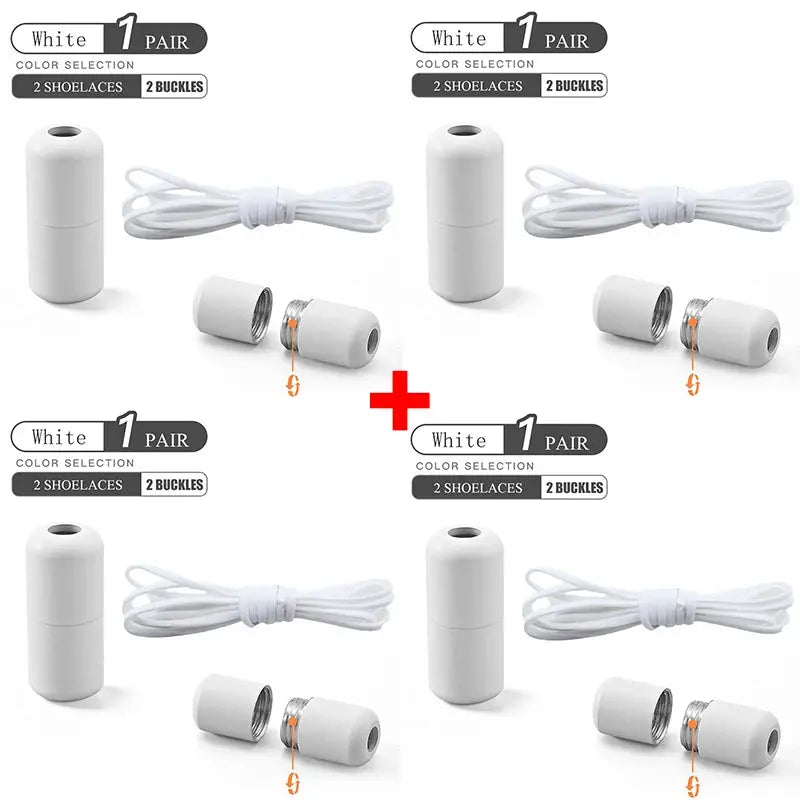 Lacci elastici senza nodi, lacci semicircolari per scarpe da ginnastica - My Hashtag Shop