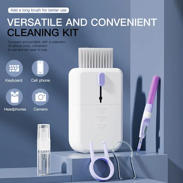 Portable 11 In 1 Multifunctional Cleaning Kit Computer Keyboard Cleaner Phone Screen Clean Utensili Earphone Clean Brush With Storage Box AliExpress