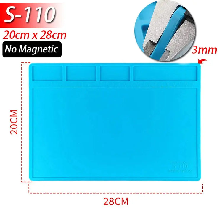 Tappetino per stazione di saldatura, tappetino da lavoro in silicone resistente - My Hashtag Shop
