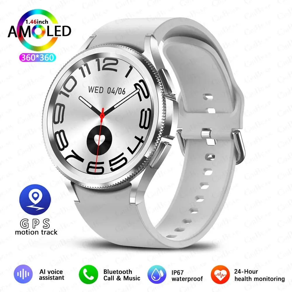 New Bluetooth Call Fashion Smart Watch 6 Classic Men&