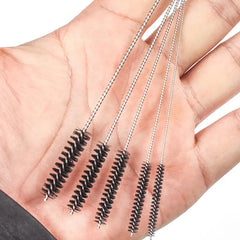 1Set Nylon Stainless Steel Tobacco Smoking Cleaning Brushes Accessory For Tobacco Pipe Smoke Tube Cleaning Tools HASHTAG