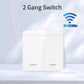 1/2/3Gang Wall Switch RF 433Mhz Wireless Light Switch Tuya Smart Wifi Switch Smart Life APP Voice Control with Alexa Google Home
