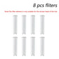 3 Modes Handheld Shower Head with Massage Brush Cotton Filters One-click Stop Water Saving High Pressure Showerhead for Bathroom