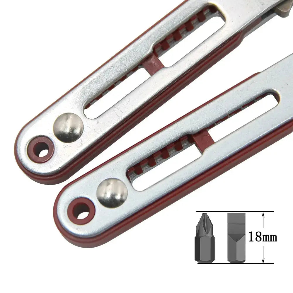 Multifunctional Bidirectional Forward and Reverse Ratchet Screwdriver Elbow Flat Head Wrench Cross Screwdriver Slotted Tool - HASHTAG