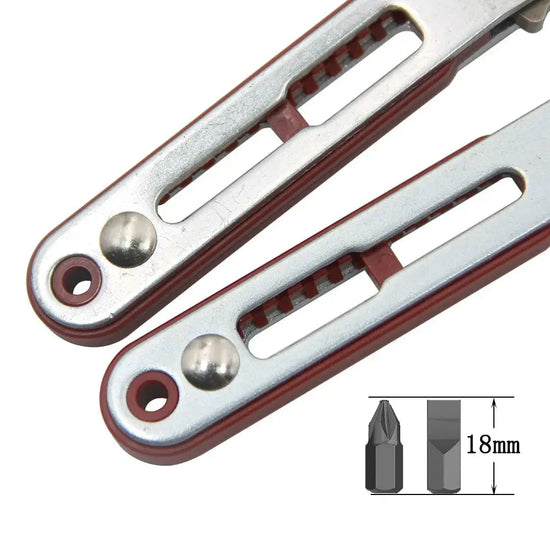 Multifunctional Bidirectional Forward and Reverse Ratchet Screwdriver Elbow Flat Head Wrench Cross Screwdriver Slotted Tool - HASHTAG