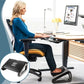 Under Desk Footrest Ergonomic Foot Stool with Massage Rollers Desk Leg Rest Pain Relief for Home Office Work - HASHTAG