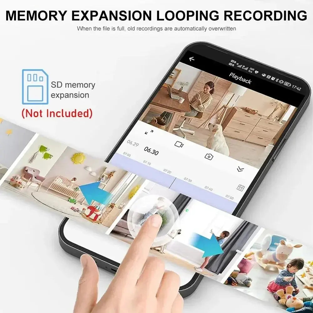 New A9 Camera Wifi 1080p HD Wireless Security Monitor For Home Night Version Video Protection Remote Intelligent Camcorders - HASHTAG